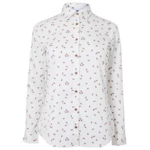 Musto Womens/Ladies Country Birds Shirt / White
